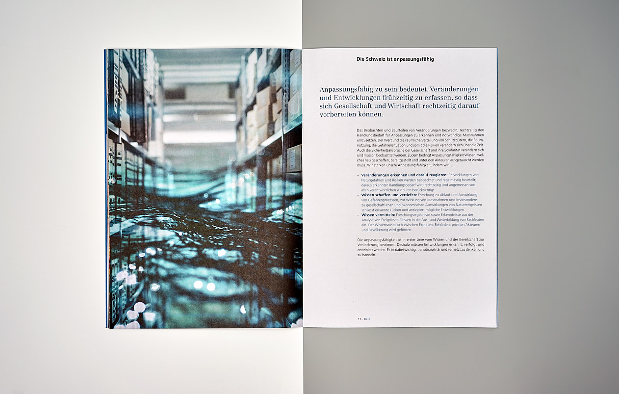 Strategie Umgang mit Risiken aus Naturgefahren Inhalt mit Fotoseite