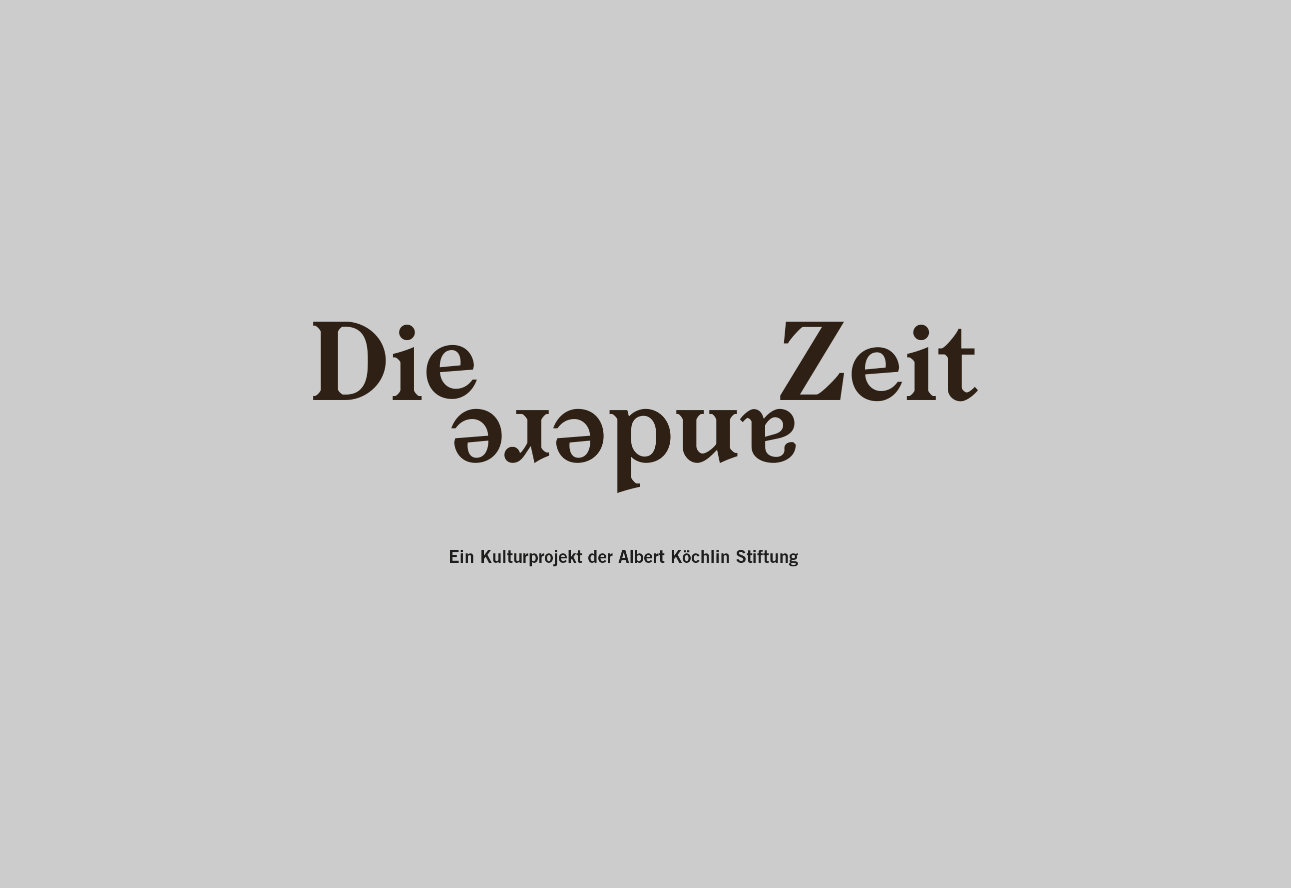 Die andere Zeit Logo