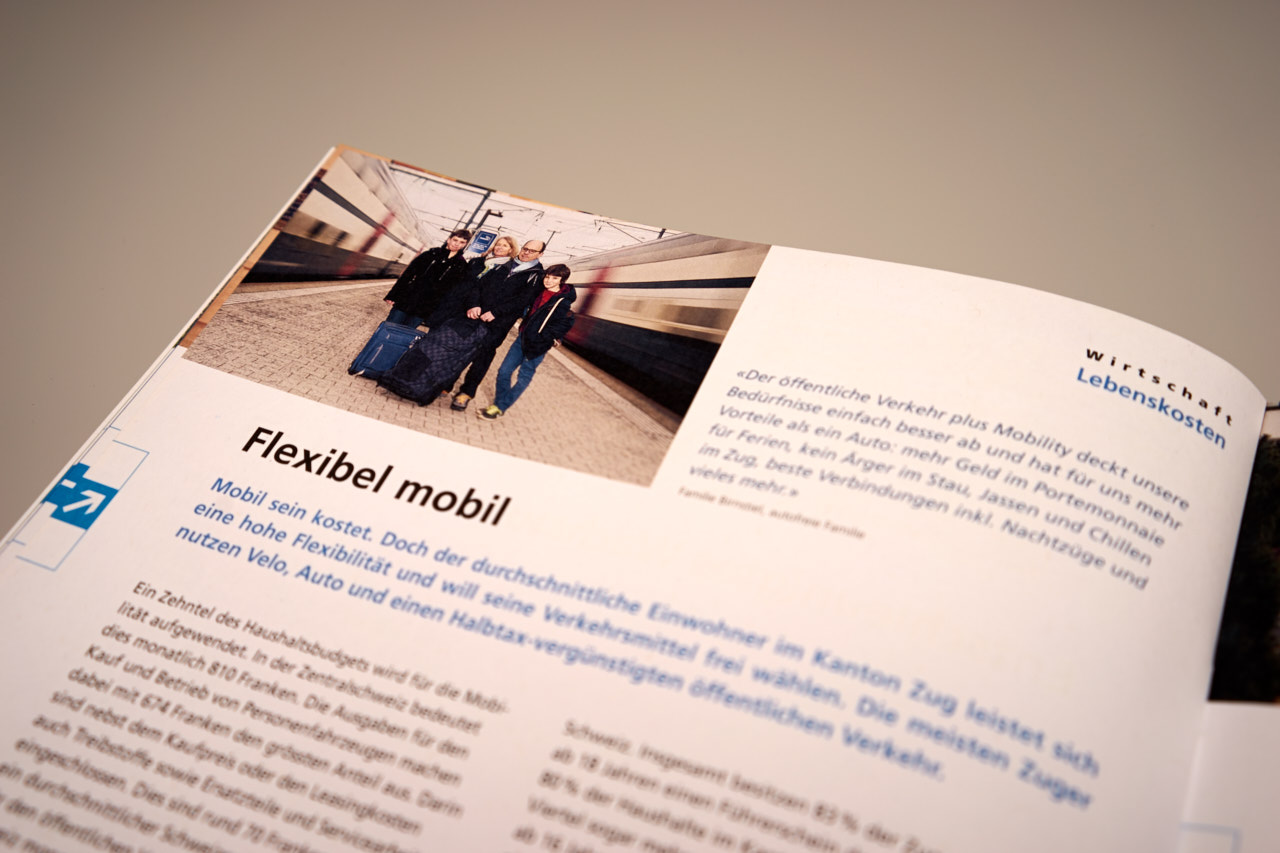 Stadt Zug Nachhaltigkeitsbericht fotografie