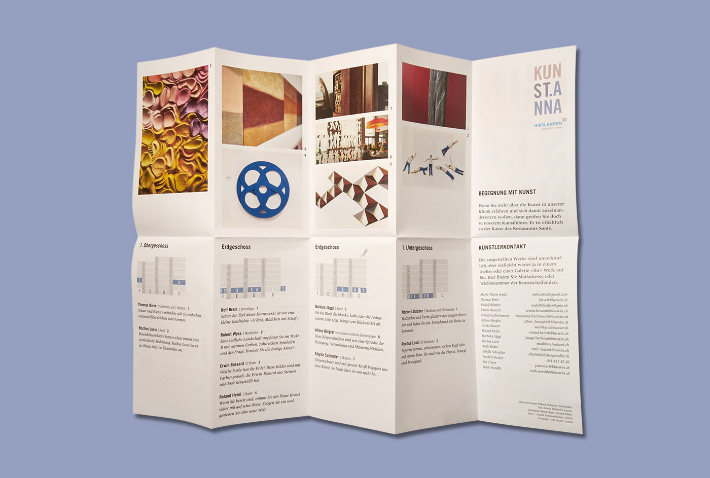 Kunst.Anna Kunstkarte Inhalt