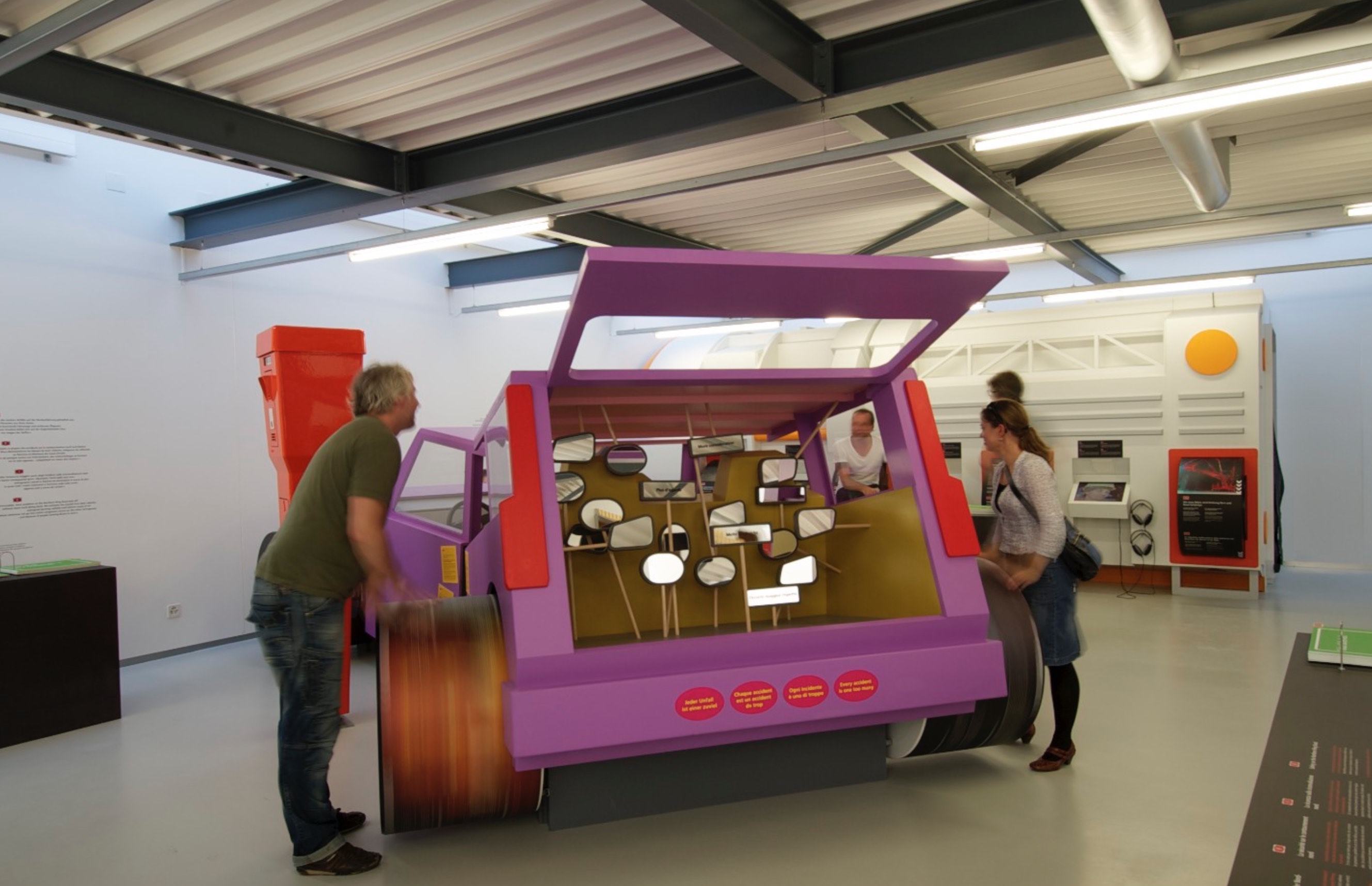 Infopavilion Szenografie