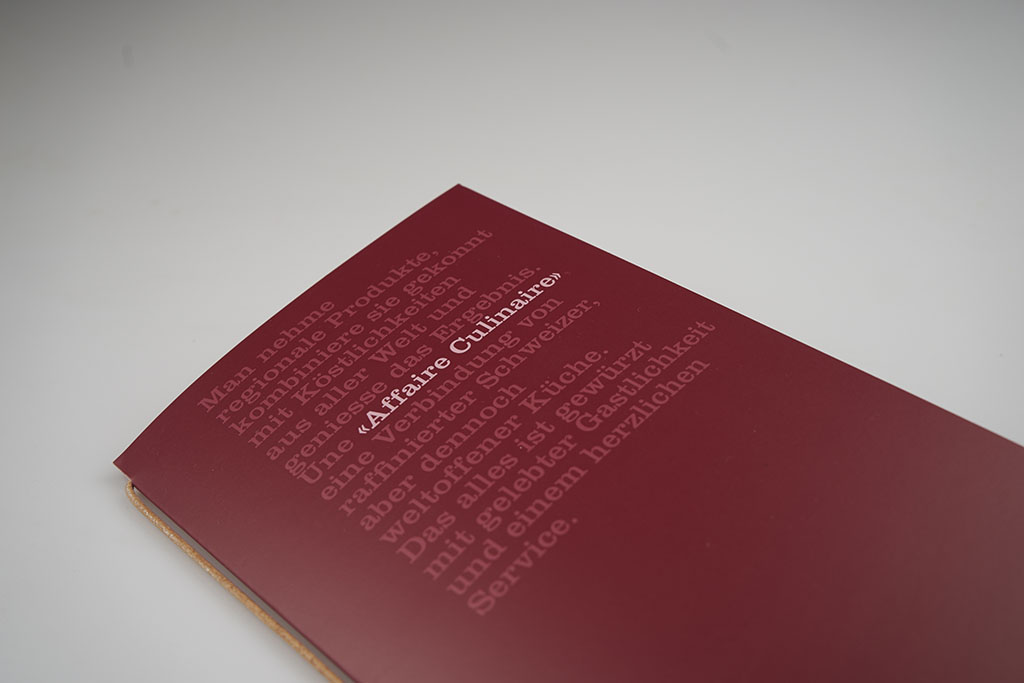 Speisekarte Hermitage