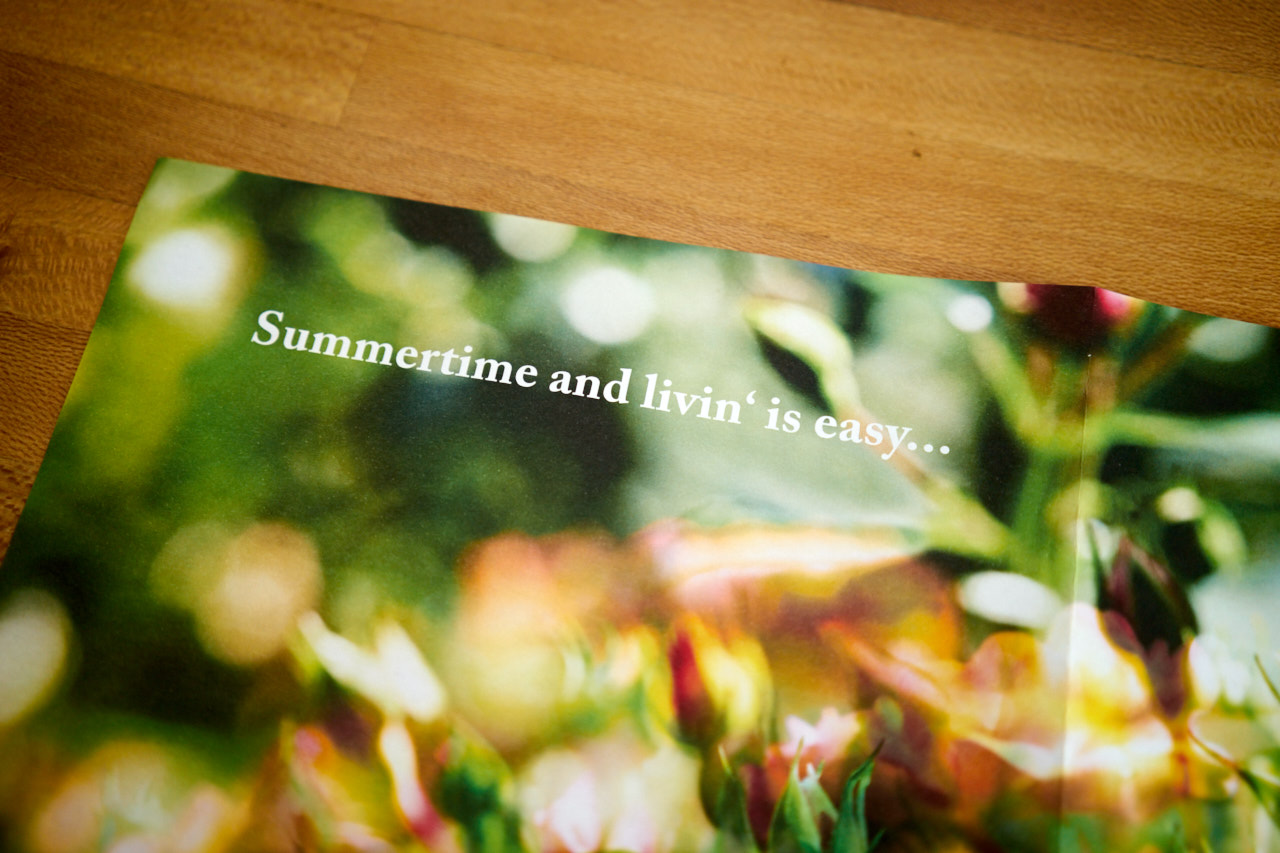 Gestaltung Tischset Rössli