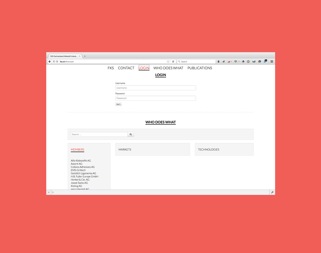 Website Gestaltung FKS