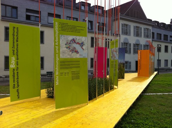 Szenografie Revision der Bau- und Zonenordnung