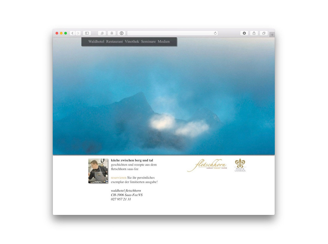 Website Fletschhorn