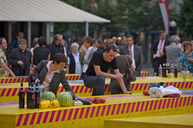 Cantina Transalpina Szenografie