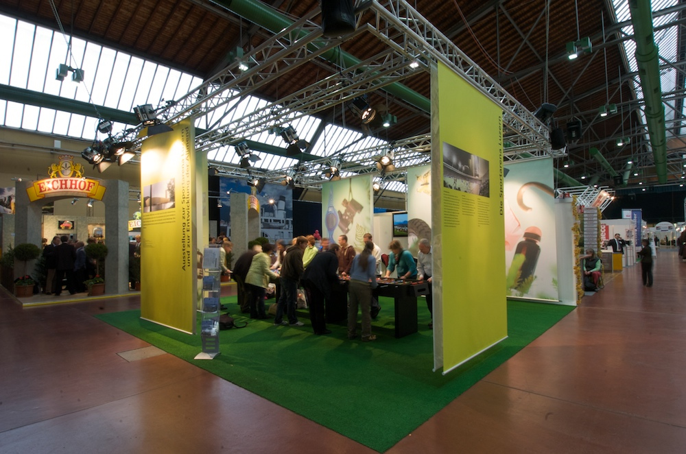 Sportarena Szenografie Allmend