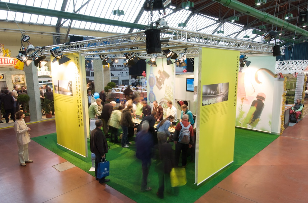 Sportarena Szenografie Allmend