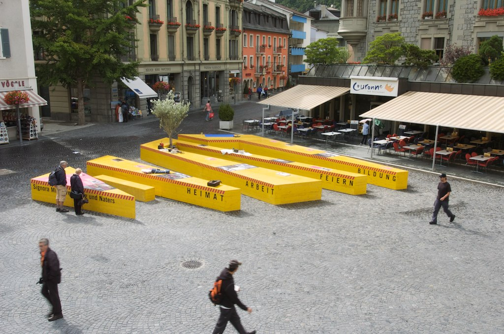 Cantina Transalpina Szenografie